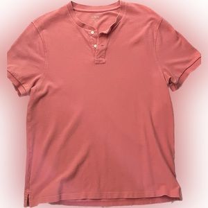J Crew Men’s short sleeve Henley